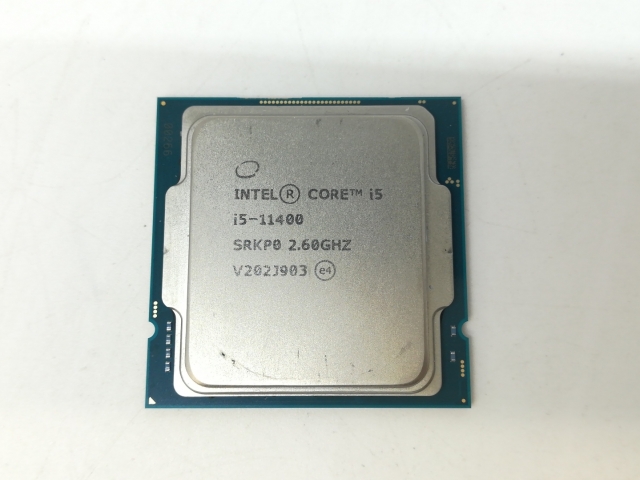 【中古】Intel Core i5-11400 (2.6GHz/TB:4.4GHz) Bulk LGA1200/6C/12T/L3 12M/UHD730/TDP65W【札幌】保証期間１週間