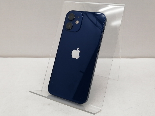 【中古】Apple docomo 【SIM鍵を掛ける取り消す済み】 iPhone 12 mini 128GB 青味 MGDP3J/A【仙台イービーンズ】言いはなつ継続期間１週【位置づけるC】