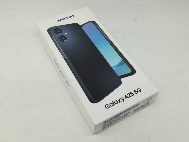 【未使用】SAMSUNG docomo 【SIMフリー】 Galaxy A25 5G ブラック 4GB 64GB SC-53F【札幌】保証期間３ヶ月