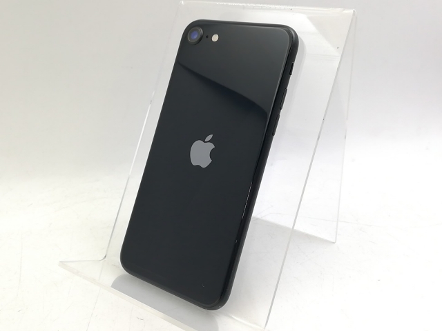 【中古】Apple SoftBank 【SIMフリー】 iPhone SE（第3世代） 64GB ミッドナイト MMYC3J/A【博多】保証期間１ヶ月【ランクB】