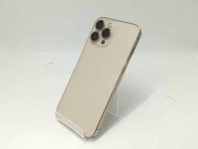 【中古】Apple 国内版 【SIMフリー】 iPhone 13 Pro Max 256GB ゴールド MLJA3J/A【札幌】保証期間１ヶ月【ランクA】