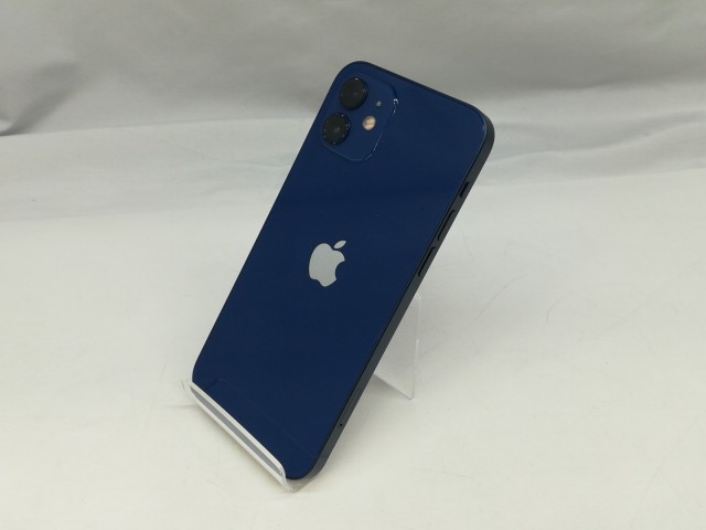 【中古】Apple ymobile 【SIMロック解除済み】 iPhone 12 128GB ブルー MGHX3J/A【川越クレアモール】保証期間１ヶ月【ランクB】