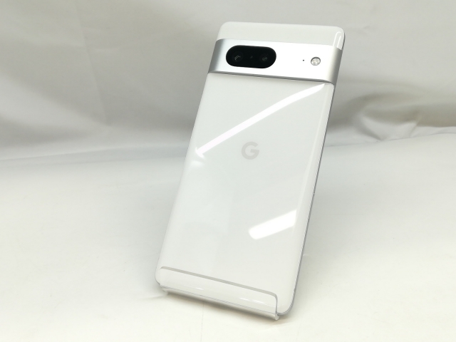 【中古】Google au 【SIMフリー】 Pixel 7 スノー 8GB 128GB G03Z5【札幌】保証期間１ヶ月【ランクA】の通販は