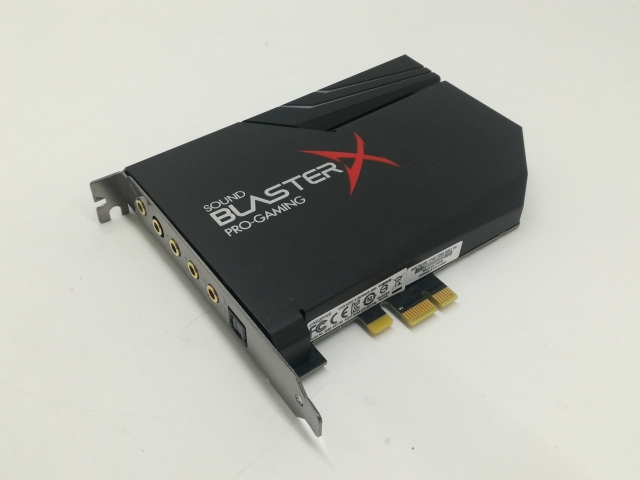 中古]Creative Sound BlasterX AE-5 ブラック 最大32bit/384kHz