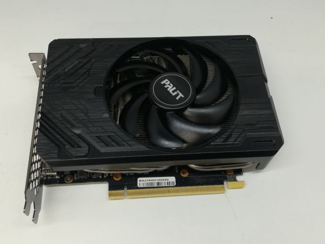【中古】Palit NE6406T019P1-1060F RTX4060Ti/8GB (GDDR6)【札幌】保証期間１週間