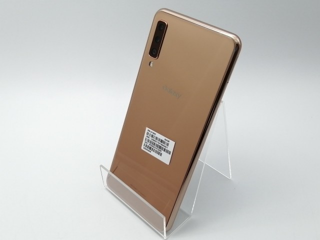 【中古】SAMSUNG 楽天モバイル 【SIMフリー】 Galaxy A7 SM-A750C 4GB 64GB ゴールド【札幌】保証期間１週間【ランクC】の通販は 10,700円