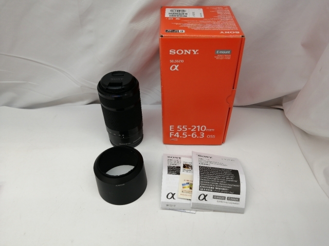 【中古】SONY E 55-210mm F4.5-6.3 OSS (SEL55210-B) ブラック (SONY Eマウント/APS-C)【札幌】保証期間１ヶ月【ランクA】_7