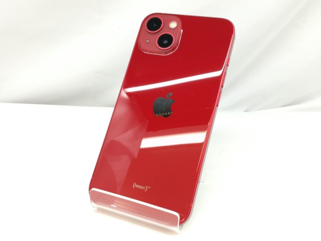 【中古】Apple docomo 【SIMフリー】 iPhone 13 128GB (PRODUCT)RED MLNF3J/A【秋葉本店】保証期間１ヶ月【ランクA】