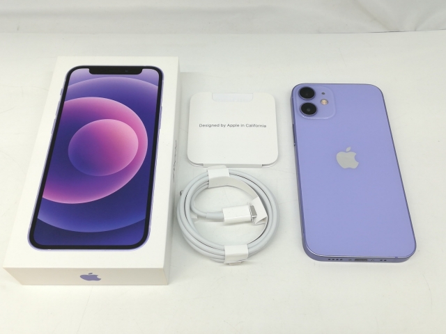 iPhone 12 mini パープル 64GB SIMロックなし※サービス iPhone12 mini
