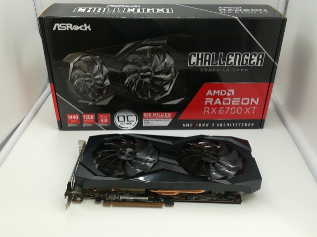 中古】ASRock Radeon RX 6700 XT Challenger D 12GB OC RX6700XT