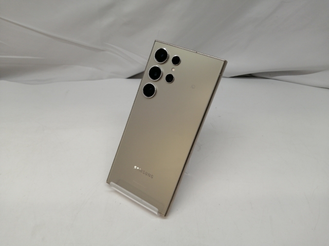 【中古】SAMSUNG au 【SIMフリー】 Galaxy S24 Ultra チタニウムグレー 12GB 256GB SCG26【札幌】保証期間１ヶ月【ランクB】