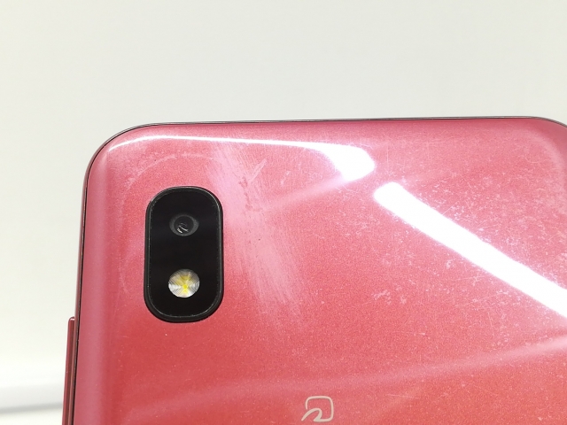 中古】SAMSUNG docomo 【SIMロック解除済み】 Galaxy A21 レッド 3GB