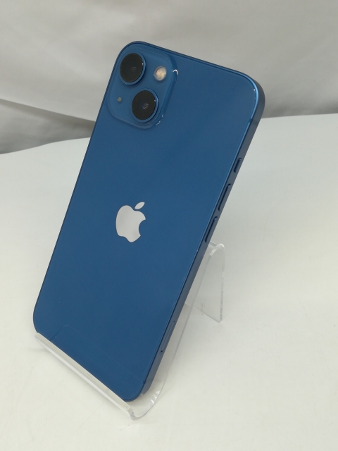 【中古】Apple 国内版 【SIMフリー】 iPhone 13 128GB ブルー MLNG3J/A【札幌】保証期間１ヶ月【ランクC】