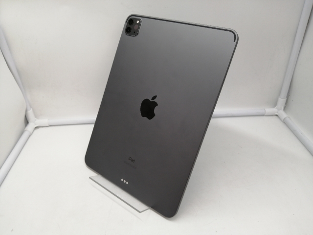 【中古】Apple 【Wi-Fi】 11インチ iPad Pro（第3世代/2021） 256GB スペースグレイ MHQU3J/A【博多】保証期間１ヶ月【ランクA】