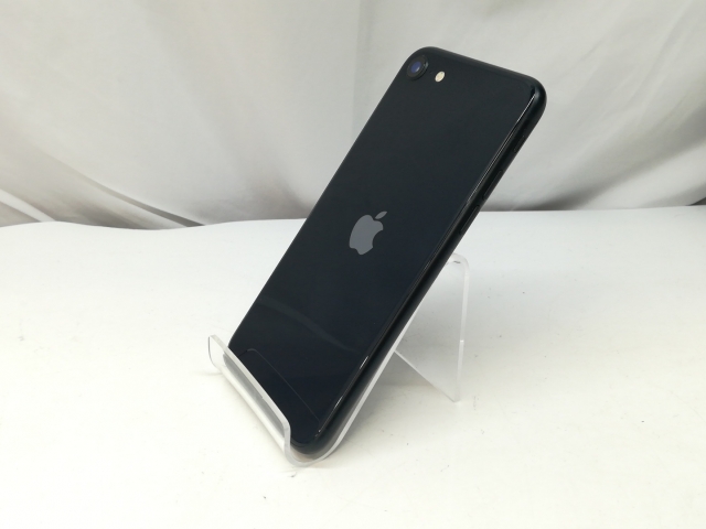 【中古】Apple SoftBank 【SIMフリー】 iPhone SE（第3世代） 128GB ミッドナイト MMYF3J/A【札幌】保証期間１ヶ月【ランクA】
