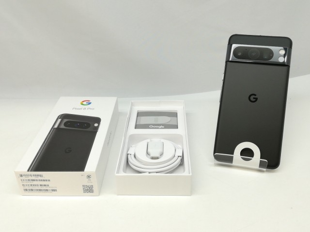 【未使用】Google 国内版 【SIMフリー】 Pixel 8 Pro オブシディアン 12GB 128GB GE9DP【中野】保証期間３ヶ月