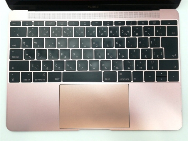 中古】Apple MacBook 12インチ CTO (Mid 2017) ローズゴールド
