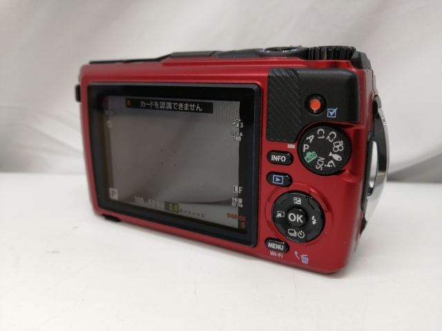 中古】OM SYSTEM OM SYSTEM Tough TG-7 レッド【札幌】保証期間1ヶ月