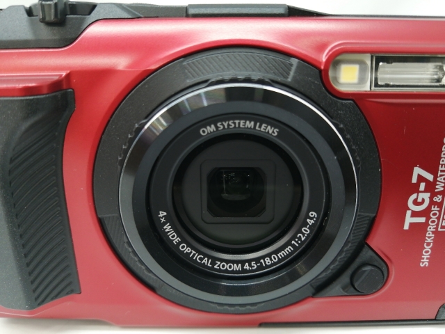 中古】OM SYSTEM OM SYSTEM Tough TG-7 レッド【札幌】保証期間1ヶ月