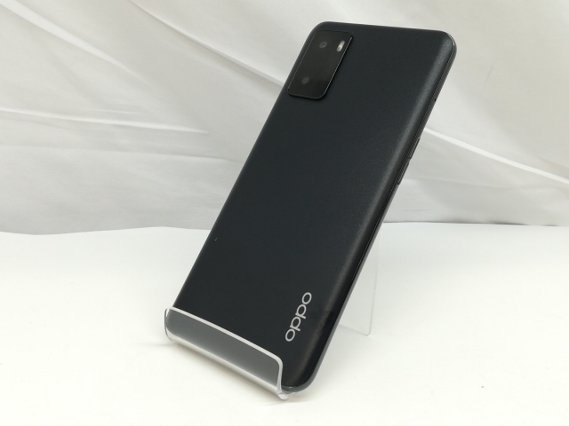 品〕 OPPO A55s 5G 購入 64GB ブラック CPH2309 SIMフリー【344】 中古