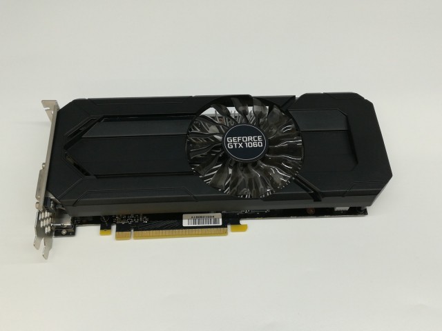 【中古】Palit GeForce GTX 1060 StormX 3GB(NE51060015F9-1061F) GTX1060/3GB(GDDR5)/PCI-E 【札幌】保証期間１週間