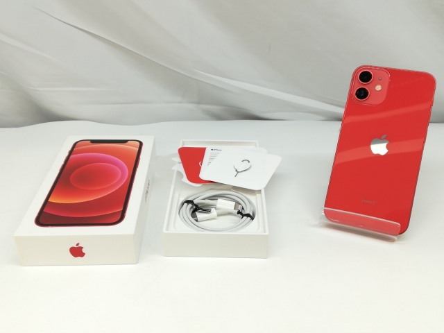 【中古】Apple docomo 【SIMロック解除済み】 iPhone 12 mini 256GB (PRODUCT)RED MGDU3J/A【新宿】保証期間１ヶ月【ランクA】_7
