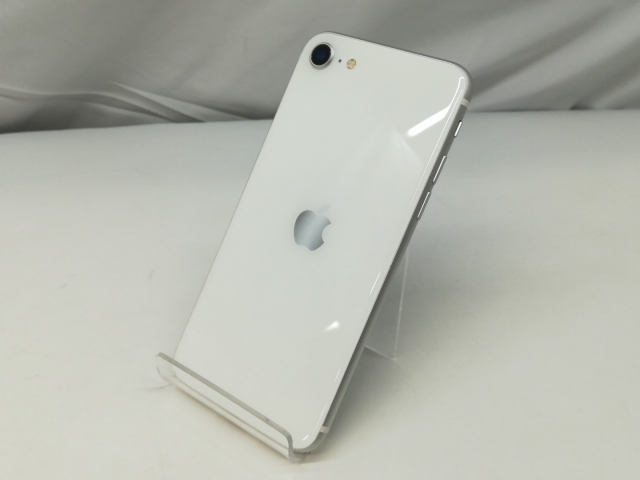 【中古】Apple docomo 【SIMロック解除済み】 iPhone SE（第2世代） 64GB ホワイト MHGQ3J/A（後期型番）【札幌】保証期間１ヶ月【ランクC】