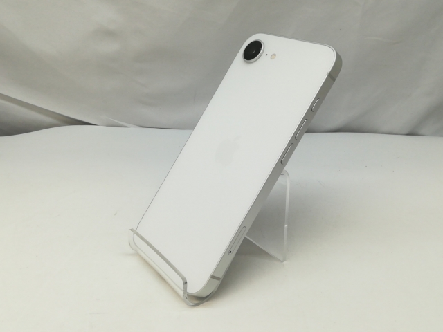 【中古】Apple SoftBank 【SIMフリー】 iPhone 16e 512GB ホワイト MD274J/A【札幌】保証期間１ヶ月【ランクA】