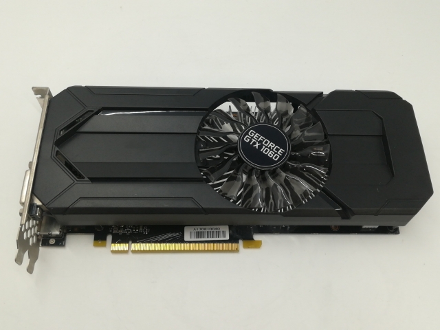 【中古】Palit GeForce GTX 1060 StormX 3GB(NE51060015F9-1061F) GTX1060/3GB(GDDR5)/PCI-E 【札幌】言いはなつ継続期間１週