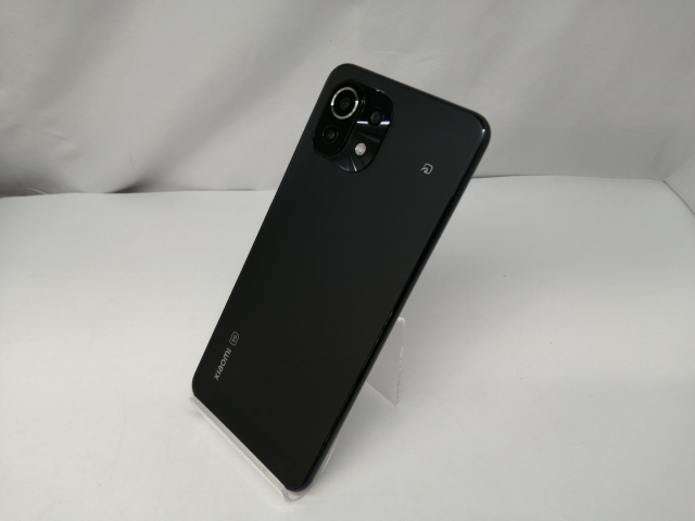 【中古】Xiaomi 国内版 【SIMフリー】 Mi 11 Lite 5G トリュフブラック 6GB 128GB M2101K9R【仙台イービーンズ】保証期間１ヶ月【ランクB】