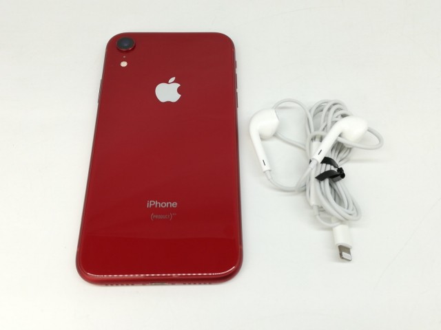【中古】Apple docomo 【SIMロック解除済み】 iPhone XR 256GB (PRODUCT)RED MT0X2J/A【池袋東口】保証期間１ヶ月【ランクC】の通販は