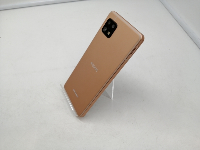 【中古】SHARP 楽天モバイル 【SIMフリー】 AQUOS Sense6 ライトカッパー 4GB 64GB SH-RM19【札幌】保証期間１ヶ月【ランクB】