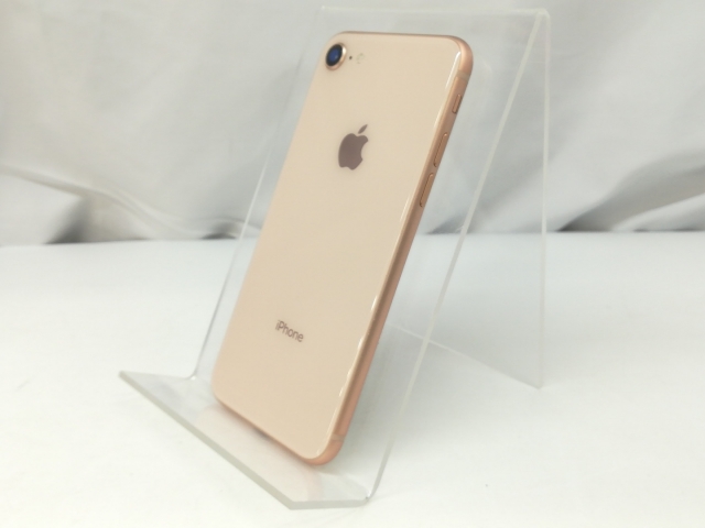【中古】Apple docomo 【SIMロック解除済み】 iPhone 8 64GB ゴールド MQ7A2J/A【仙台イービーンズ】保証期間１ヶ月【ランクB】