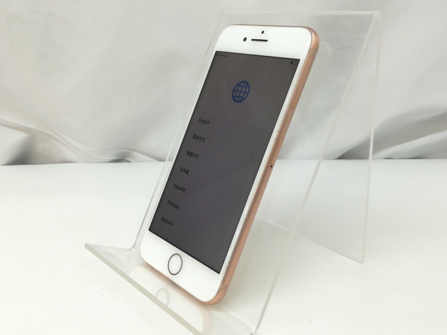 【中古】Apple docomo 【SIMロック解除済み】 iPhone 8 64GB ゴールド MQ7A2J/A【仙台イービーンズ】保証期間１ヶ月【ランクB】_1