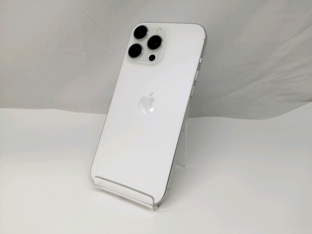 【中古】Apple 国内版 【SIMフリー】 iPhone 16 Pro Max 512GB ホワイトチタニウム MYWM3J/A【札幌】保証期間１ヶ月【ランクB】