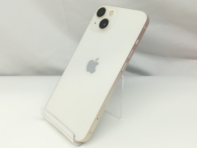 【中古】Apple docomo 【SIMフリー】 iPhone 13 128GB スターライト MLND3J/A【札幌】保証期間１ヶ月【ランクB】