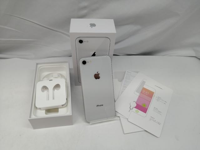 【中古】Apple au 【SIMロック解除済み】 iPhone 8 64GB シルバー MQ792J/A【札幌】保証期間１週間【ランクC】_7