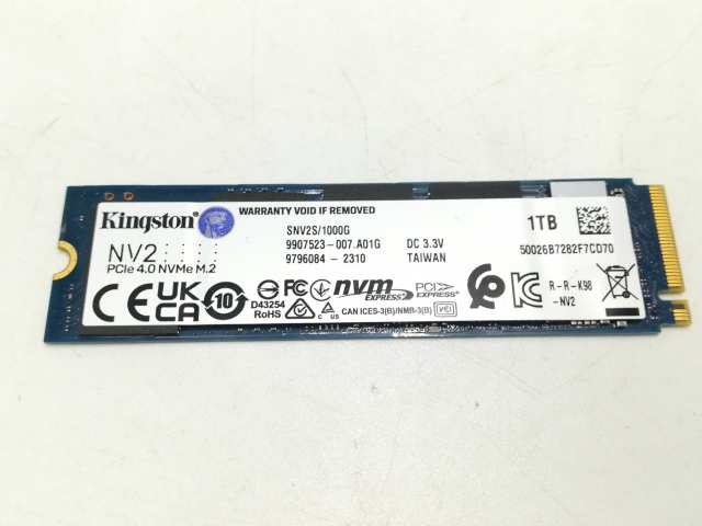 【中古】各社 1TB SSD (M.2 2240/PCIe4.0 NVMe)【札幌】保証期間１週間