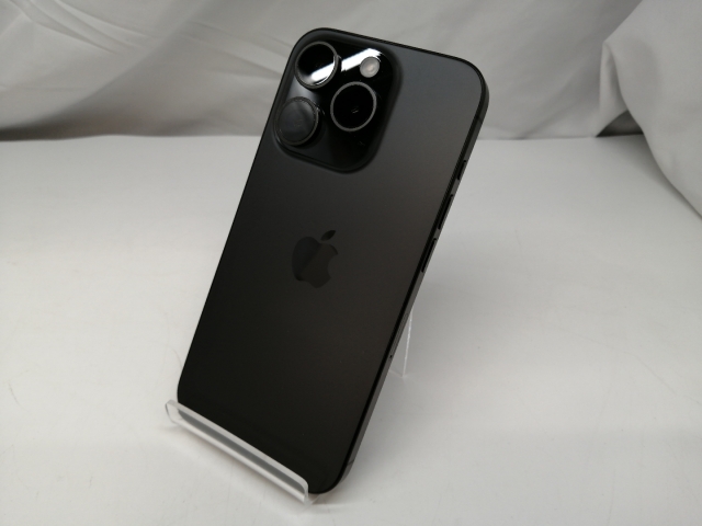 中古】Apple 国内版 【SIMフリー】 iPhone 15 Pro 256GB ブラック 