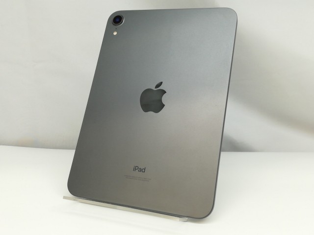 【中古】Apple iPad mini（第6世代/2021） Wi-Fiモデル 64GB スペースグレイ MK7M3J/A【秋葉2号】保証期間１ヶ月【ランクB】