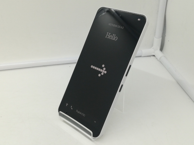 【中古】NOTHING 国内版 【SIMフリー】 Nothing Phone (3a) ホワイト 8GB 128GB【札幌】保証期間１ヶ月【ランクB】_1