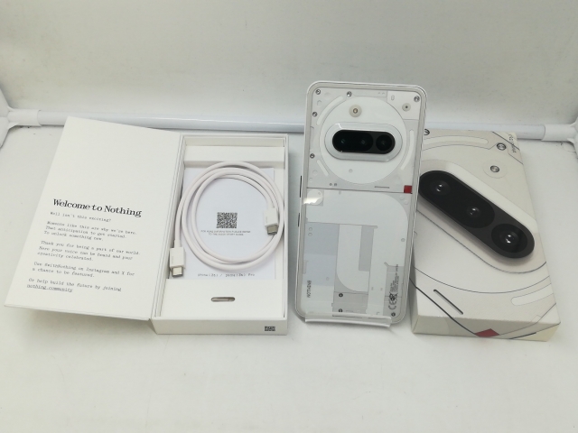 【中古】NOTHING 国内版 【SIMフリー】 Nothing Phone (3a) ホワイト 8GB 128GB【札幌】保証期間１ヶ月【ランクB】_7