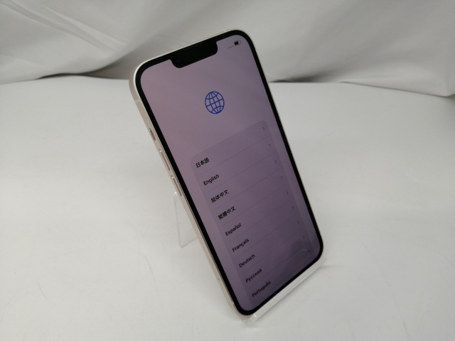 【中古】Apple au 【SIMフリー】 iPhone 14 128GB スターライト MPUQ3J/A【札幌】保証期間１ヶ月【ランクC】_1