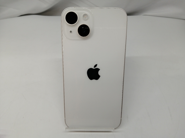 【中古】Apple au 【SIMフリー】 iPhone 14 128GB スターライト MPUQ3J/A【札幌】保証期間１ヶ月【ランクC】_7