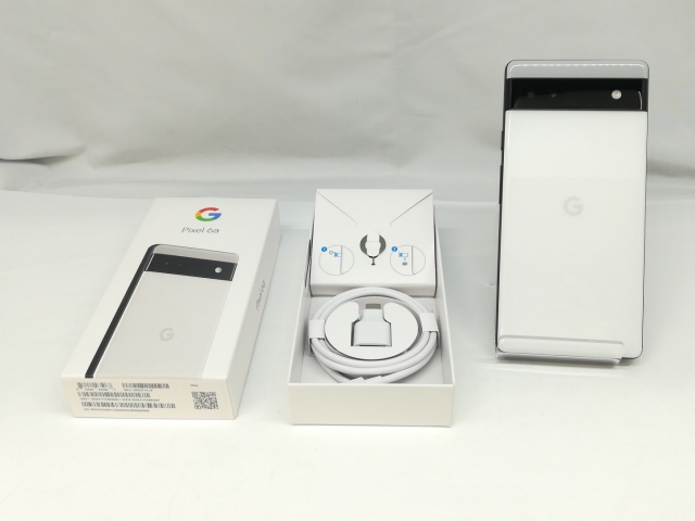 Google UQmobile  Pixel 6a チョーク 6GB 128GB GB17L保証期間１ヶ月 中古Google UQmobile SIMフリー Pixel 6a チョーク 6GB 128GB
