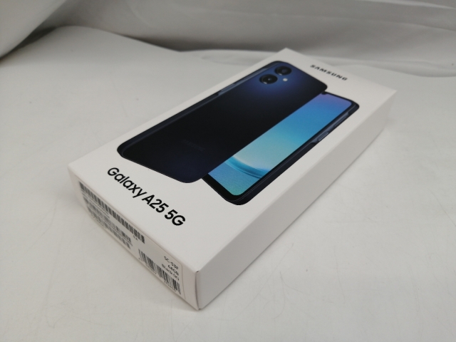 【未使用】SAMSUNG docomo 【SIMフリー】 Galaxy A25 5G ブラック 4GB 64GB SC-53F【札幌】保証期間３ヶ月