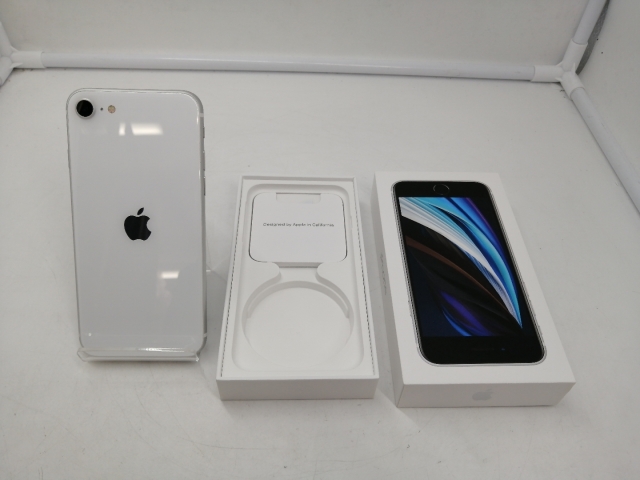 【中古】Apple SoftBank 【SIMロック解除済み】 iPhone SE（第2世代） 64GB ホワイト MHGQ3J/A（後期型番）【札幌】保証期間１週間【ランクC】_7
