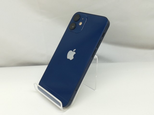 【中古】Apple 国内版 【SIMフリー】 iPhone 12 mini 128GB ブルー MGDP3J/A【札幌】保証期間１ヶ月【ランクB】