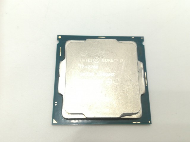 【中古】Intel Core i7-7700 (3.6GHz/TB:4.2GHz) bulk LGA1151/4C/8T/L3 8M/HD630/TDP65W【札幌】保証期間１週間