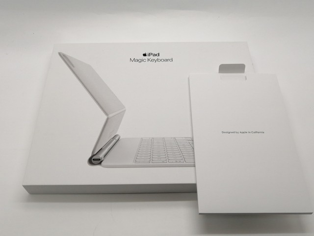 【中古】Apple Magic Keyboard 日本語（JIS） ホワイト iPad Air（第4/第5/第6世代）・Pro 11インチ（第1/第2/第3/第4世代）用 MJQJ3J/A